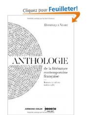 Viart (Dominique) > Anthologie de la littérature contemporaine française